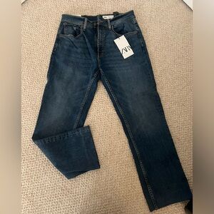 Zara cropped bootcut jean